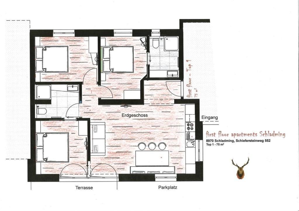 Free Feel Appartements by Schladming-Appartements Kamer foto